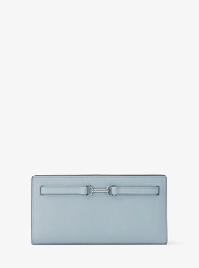 Carson Large Pebbled Leather Wallet