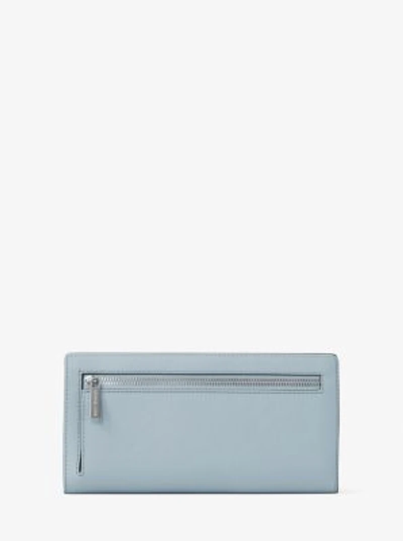 Carson Large Pebbled Leather Wallet