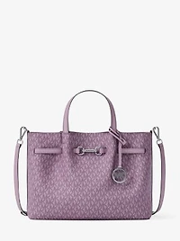 Carson Medium Signature Logo Satchel