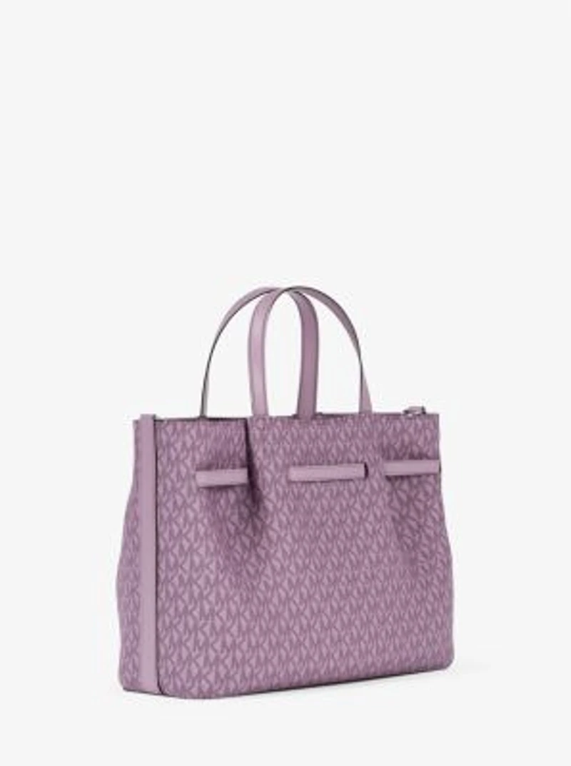 Carson Medium Signature Logo Satchel