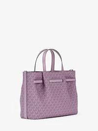 Carson Medium Signature Logo Satchel