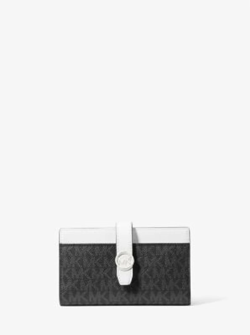 Greenwich Medium Signature Logo Wallet