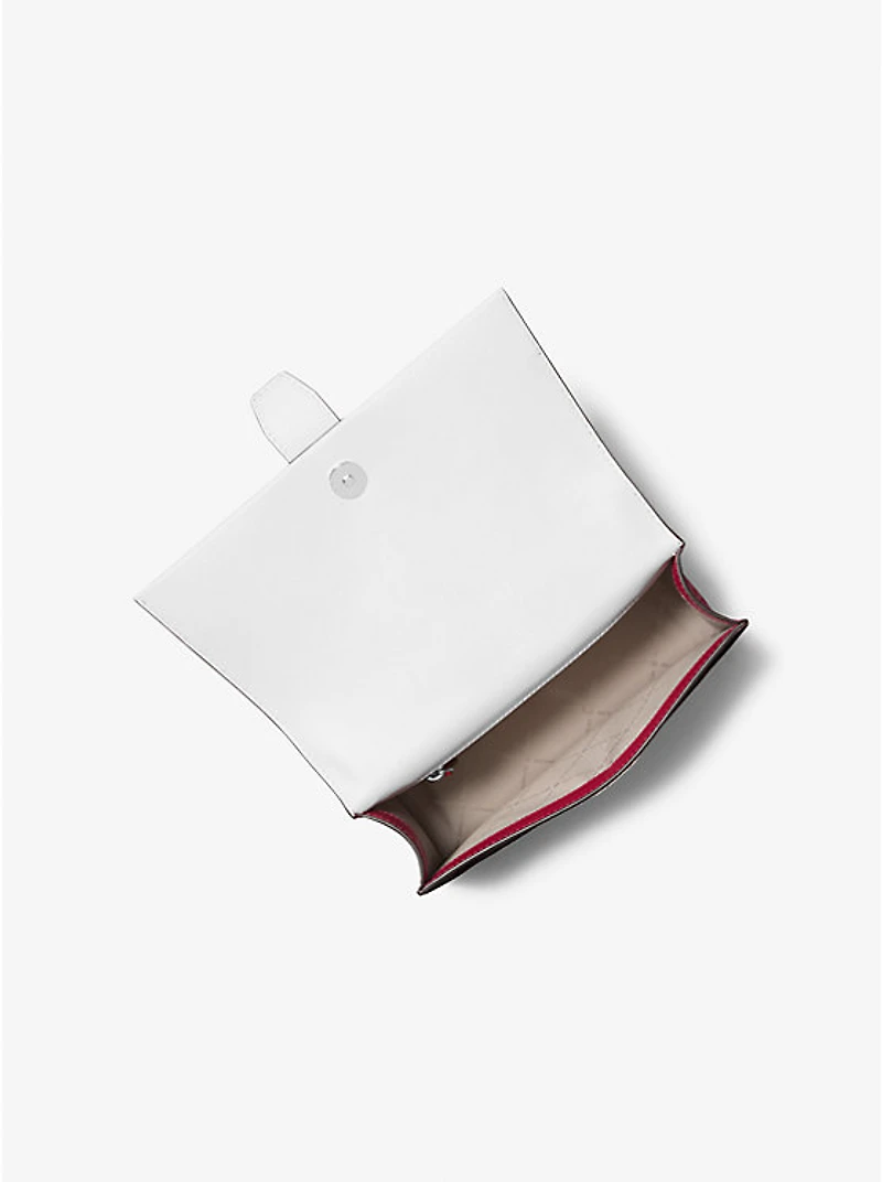 Greenwich Medium Color-Block and Signature Logo Satchel