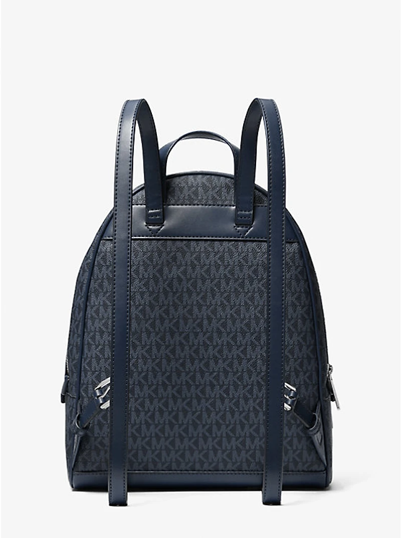 Rhea Medium Signature Logo Backpack