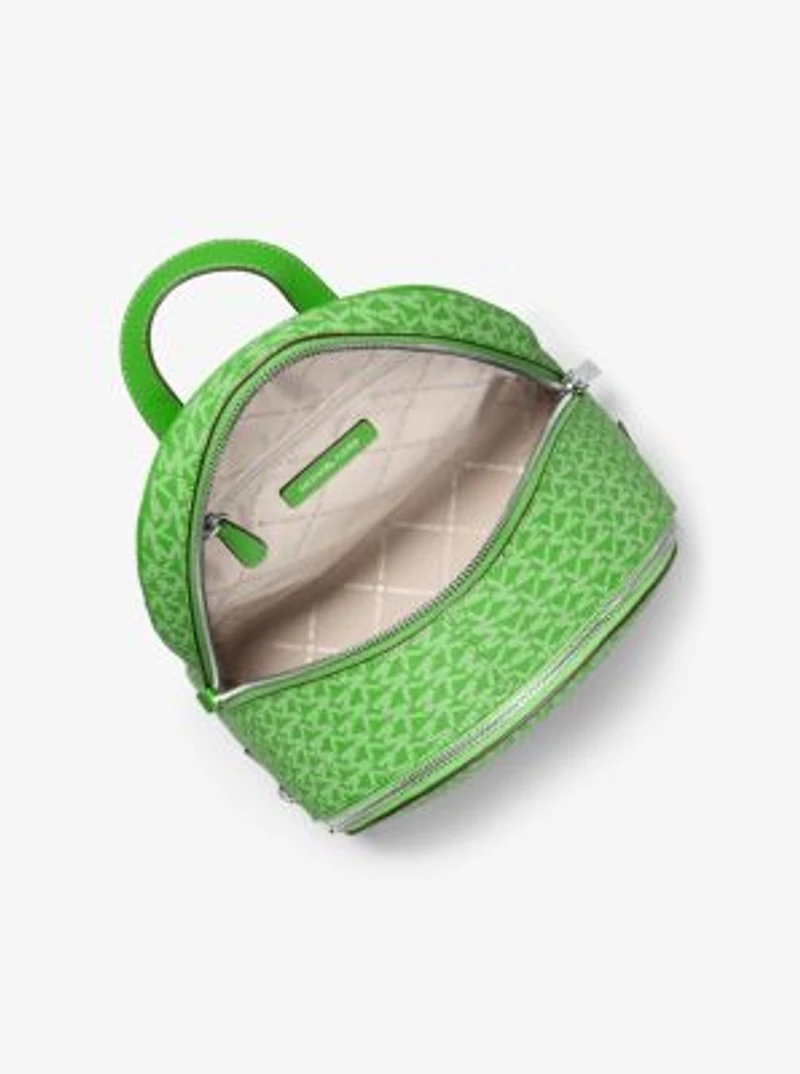 Rhea Medium Signature Logo Backpack
