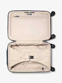 Small Polka Dot Signature Logo Suitcase