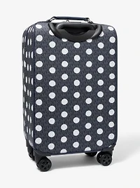 Small Polka Dot Signature Logo Suitcase