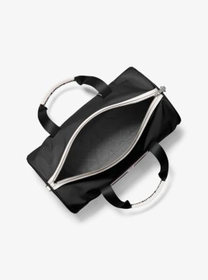 Jet Set Large Nylon Duffel Bag