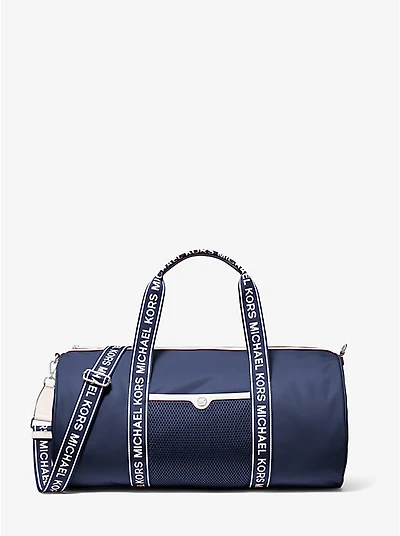 Jet Set Large Nylon Duffel Bag