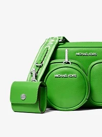 Jet Set Leather Medium Crossbody Bag with Case for Apple Airpods Pro®