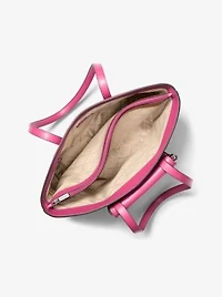 Jet Set Large 2-in-1 Pebbled Leather Tote Bag