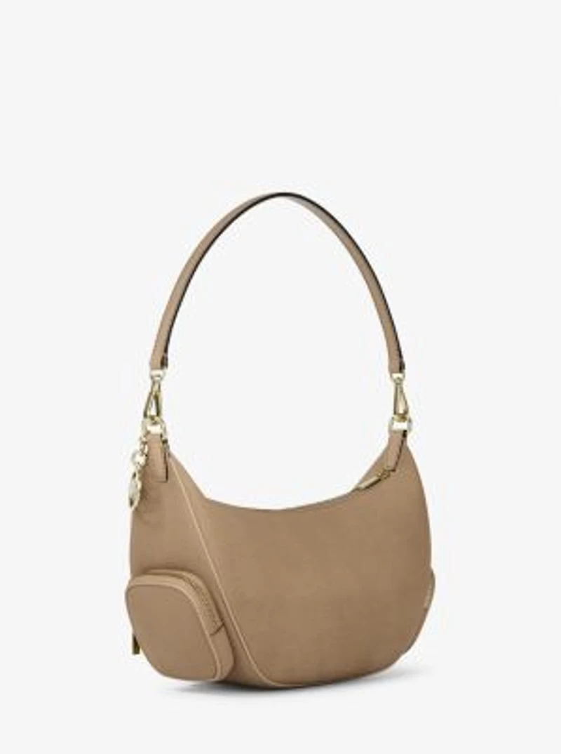 Merritt Medium Suede Convertible Shoulder Bag