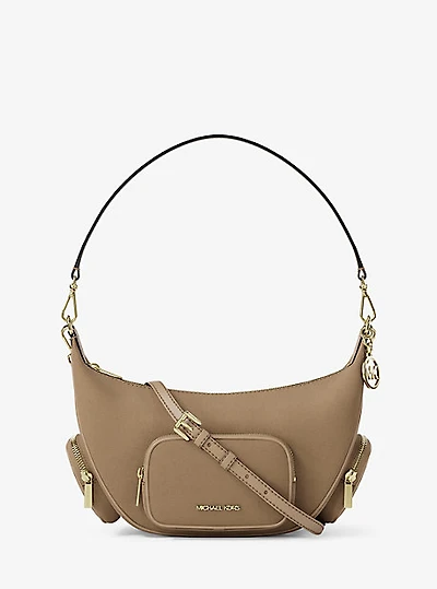 Merritt Medium Suede Convertible Shoulder Bag