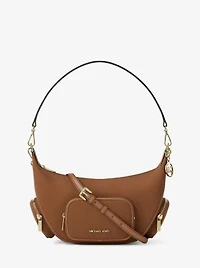 Merritt Medium Suede Convertible Shoulder Bag