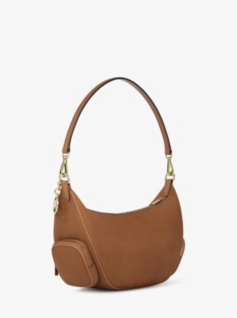 Merritt Medium Suede Convertible Shoulder Bag