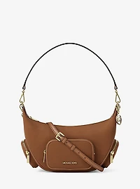 Merritt Medium Suede Convertible Shoulder Bag