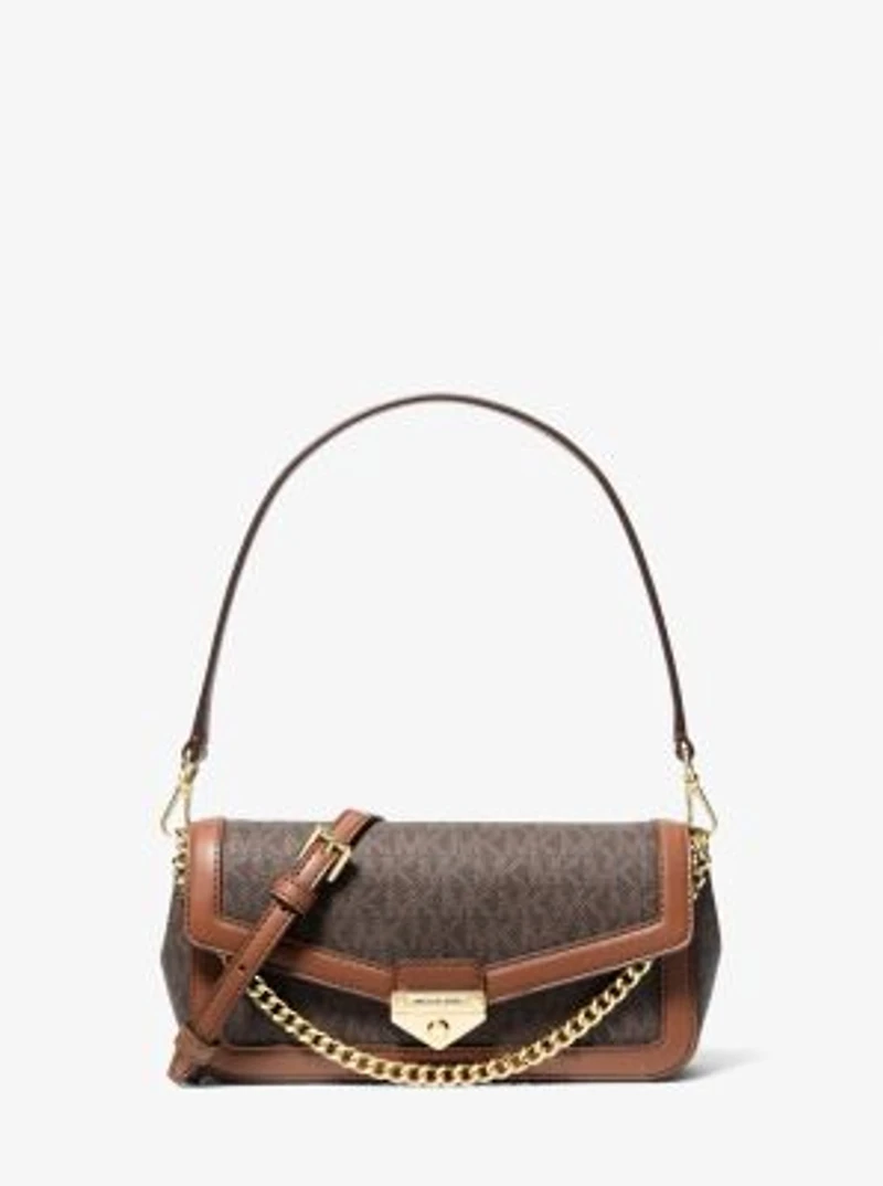 Soho Small Signature Logo Convertible Crossbody Bag