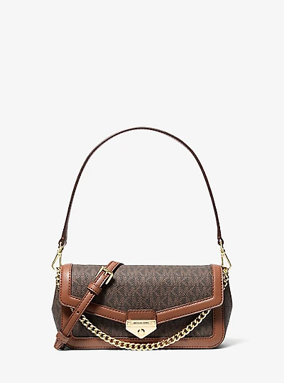Soho Small Signature Logo Convertible Crossbody Bag