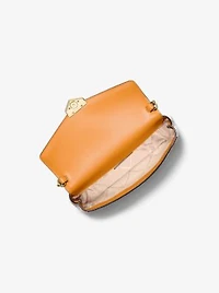 Soho Small Printed Signature Logo Convertible Crossbody Bag