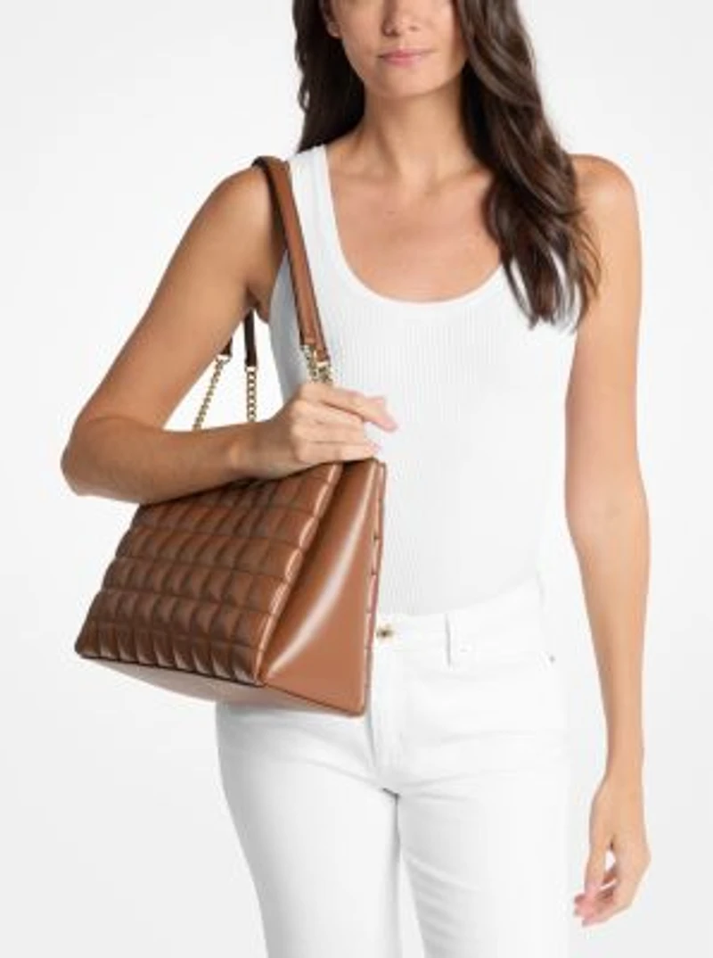 Soho Medium Quilted Tote Bag