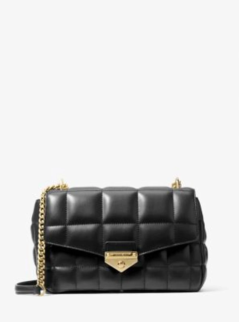 Soho Large Quilted Shoulder Bag