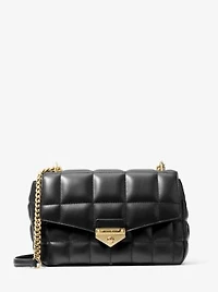 Soho Large Quilted Shoulder Bag