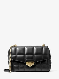 Soho Large Quilted Shoulder Bag