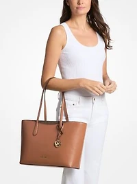 Arden Large Pebbled Leather Tote Bag