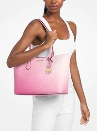 Sheila Large Ombré Signature Logo Tote Bag