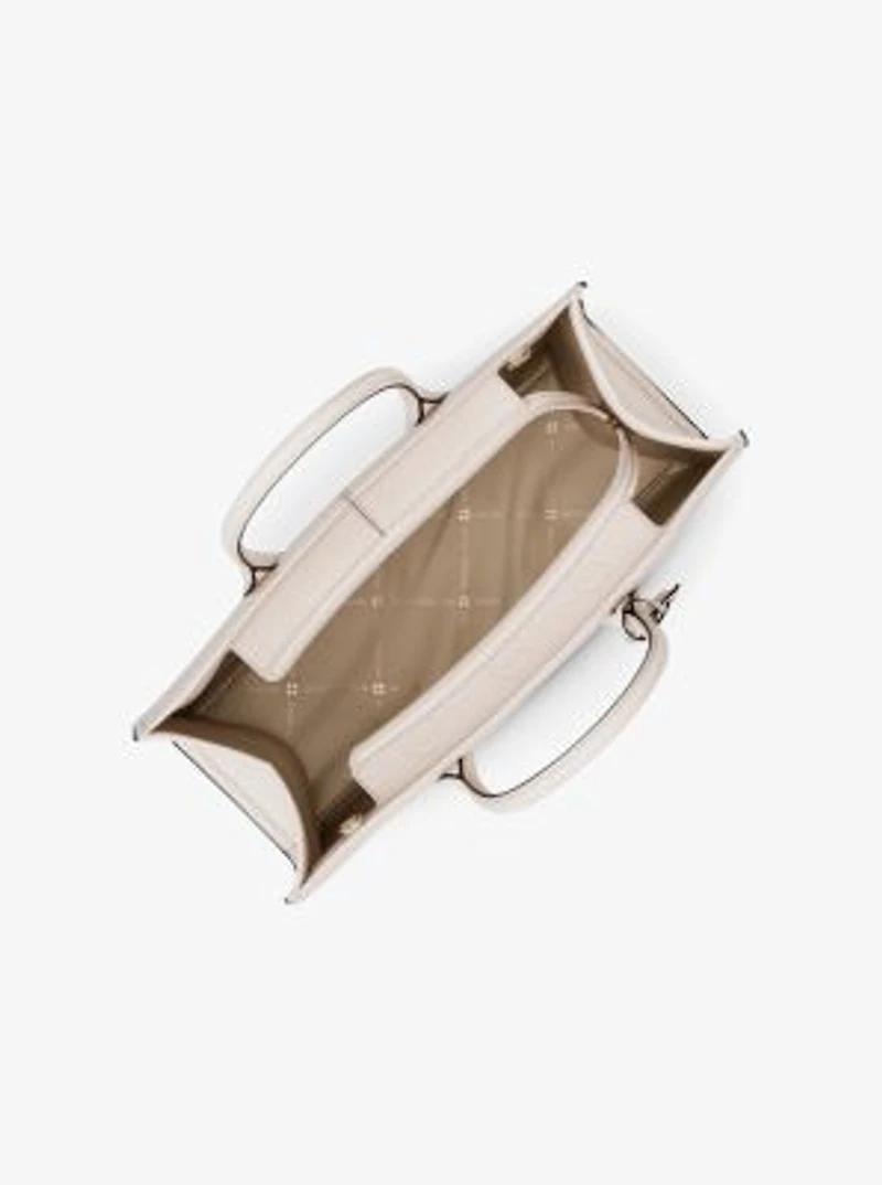 Mirella Medium Logo Debossed Satchel