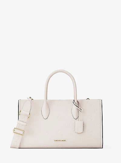 Mirella Medium Logo Debossed Satchel