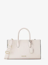 Mirella Medium Logo Debossed Satchel