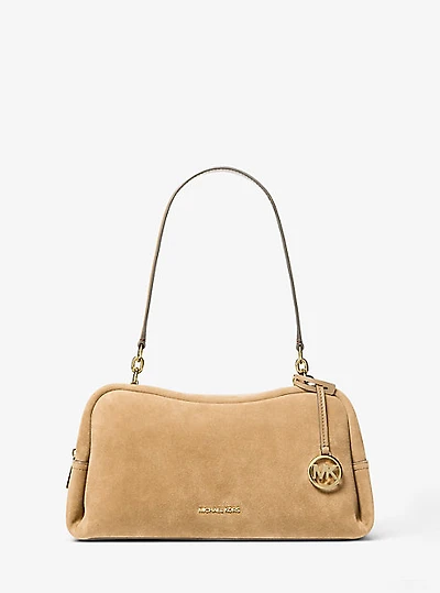 Cecily Medium Suede Shoulder Bag