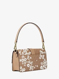 Greenwich Medium Printed Signature Logo Convertible Shoulder Bag
