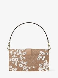 Greenwich Medium Printed Signature Logo Convertible Shoulder Bag