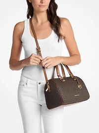 Grayson Medium Signature Logo Duffel Bag