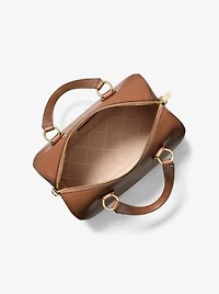 Grayson Medium Pebbled Leather Duffel Bag