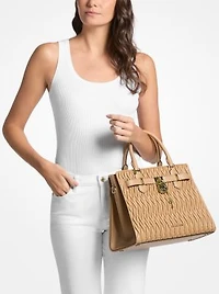 Hamilton Medium Matelassé Satchel