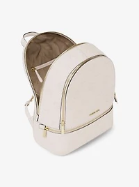 Rhea Medium Logo Debossed Backpack