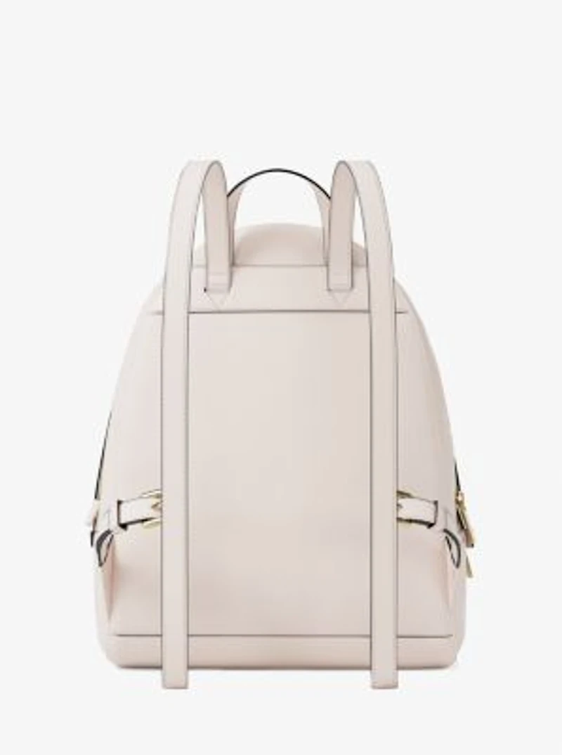 Rhea Medium Logo Debossed Backpack