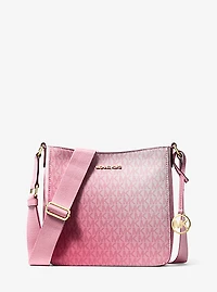Jet Set Travel Ombré Signature Logo Crossbody Bag