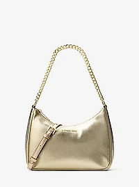 Jet Set Travel Large Metallic Convertible Crossbody Bag