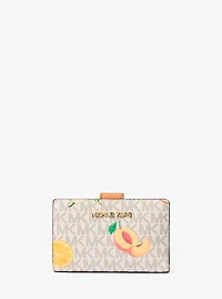 Jet Set Travel Printed Signature Logo Wallet