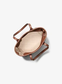 Eva Extra-Small Printed Signature Logo Convertible Tote Bag