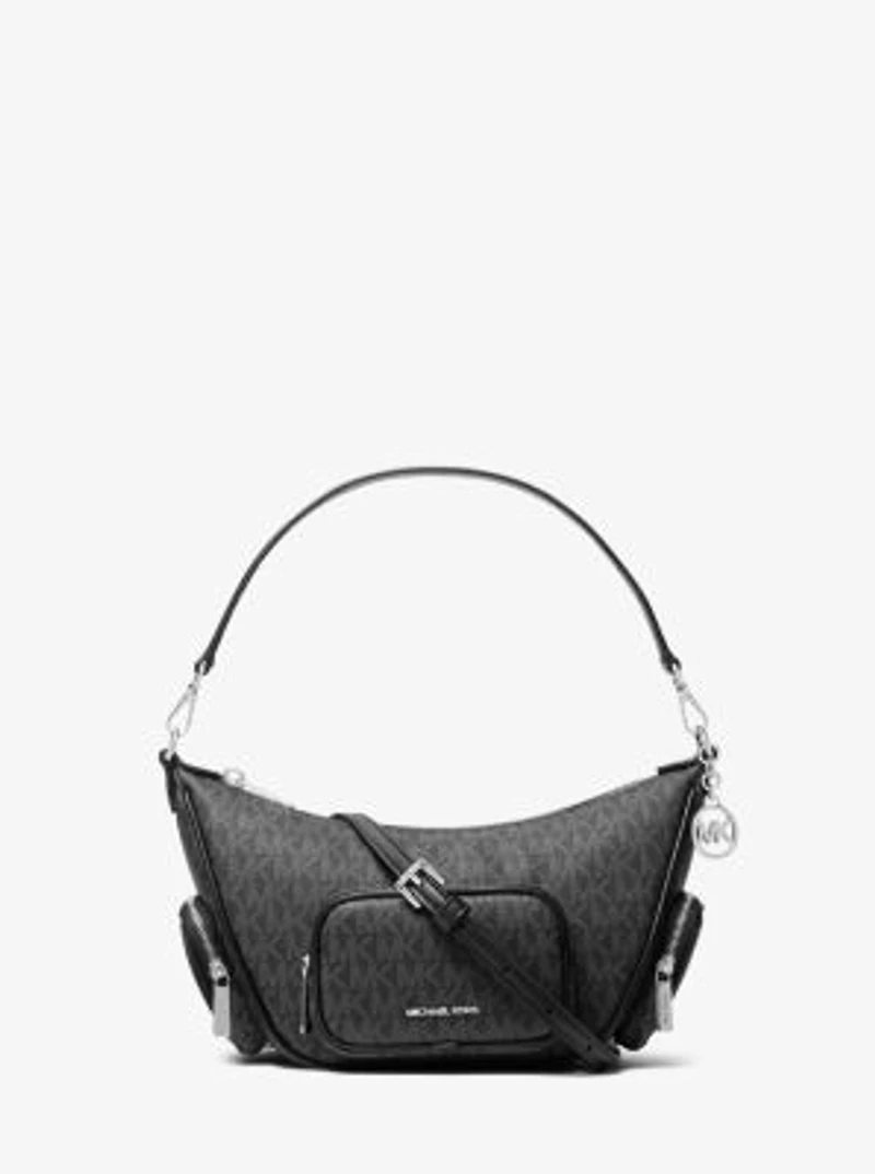 Merritt Small Signature Logo Convertible Crossbody Bag