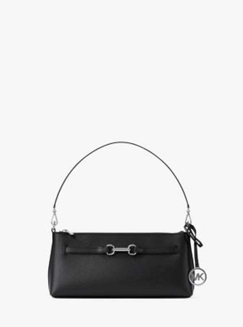 Carson Small Pebbled Leather Convertible Crossbody Bag