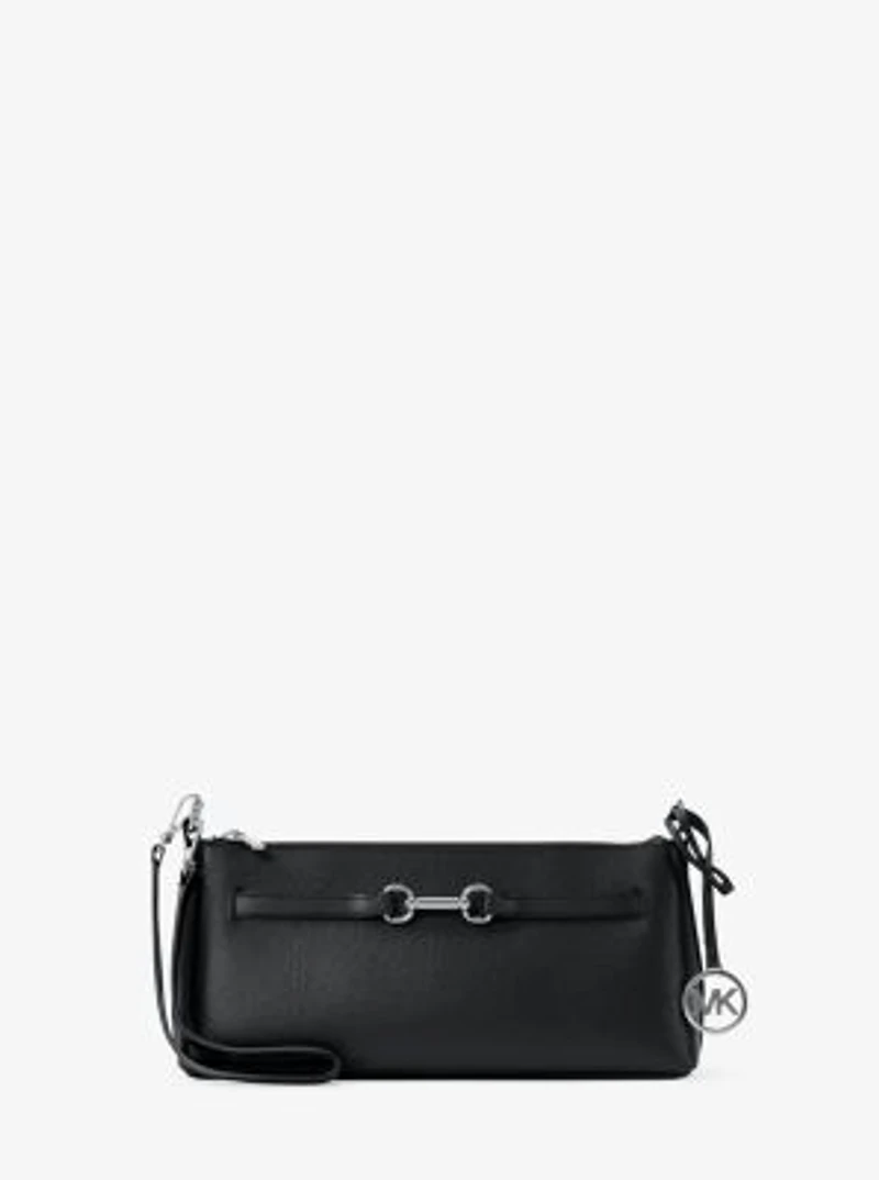 Carson Small Pebbled Leather Convertible Crossbody Bag