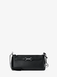 Carson Small Pebbled Leather Convertible Crossbody Bag