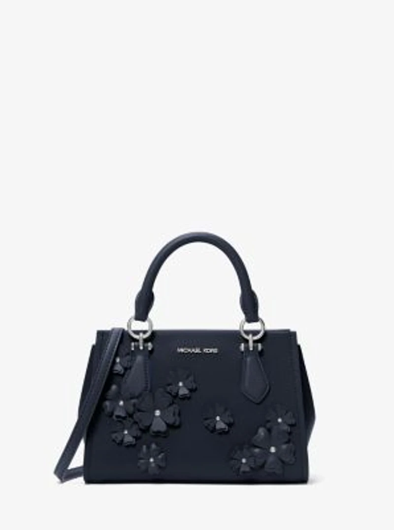Marilyn Small Floral Embellished Satchel