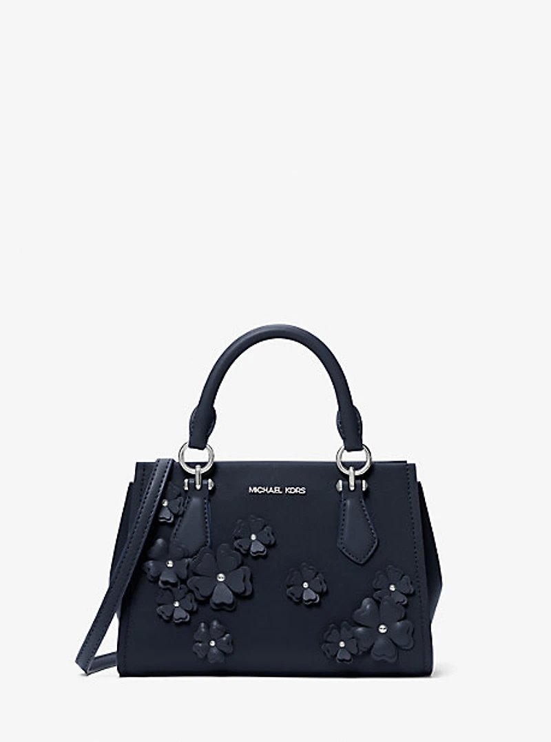Marilyn Small Floral Embellished Satchel